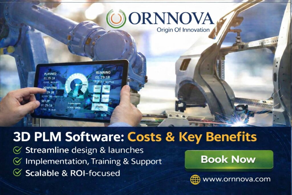 3D PLM software solutions for smart manufacturing and product lifecycle management