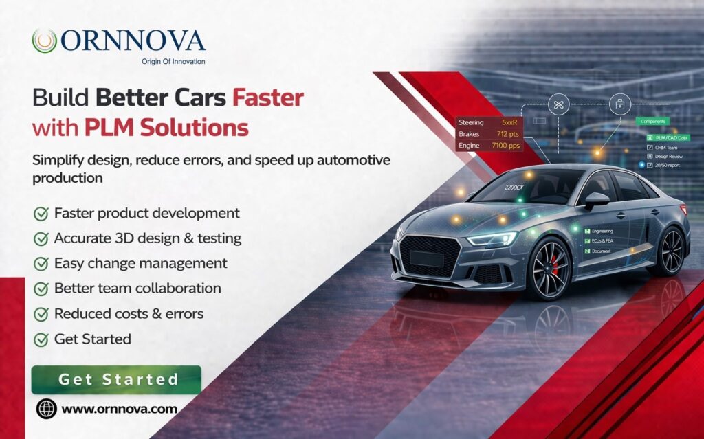 PLM Services and 3D PLM software solutions for faster automotive product development