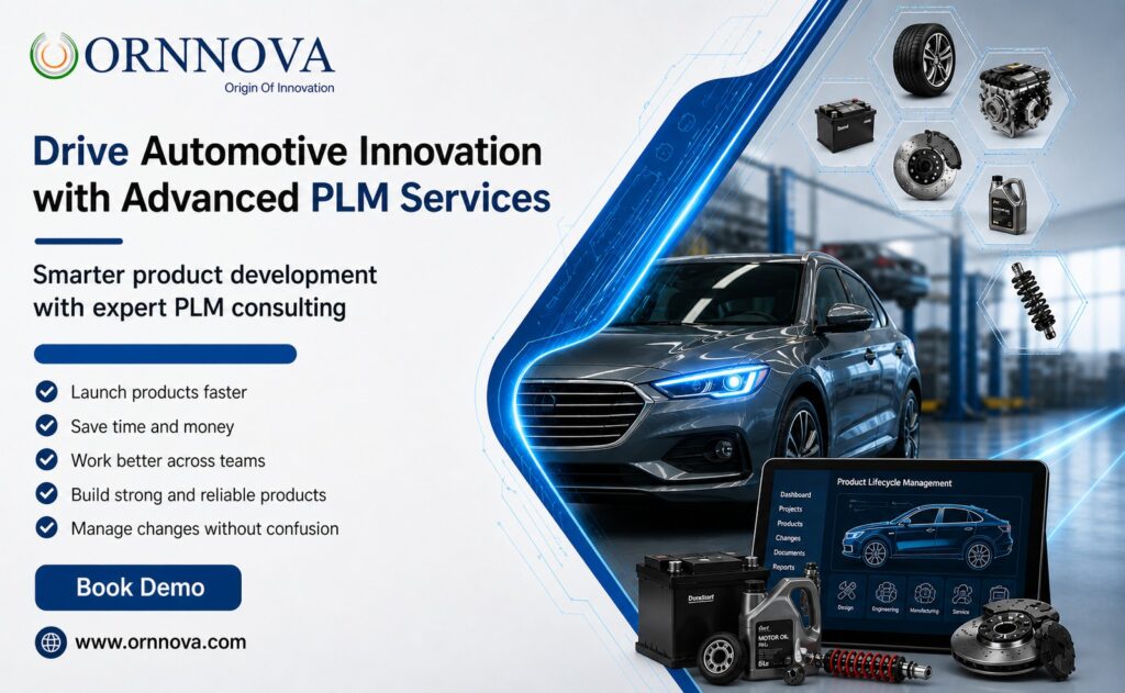 automotive company using PLM services and PLM consulting for better product lifecycle management
