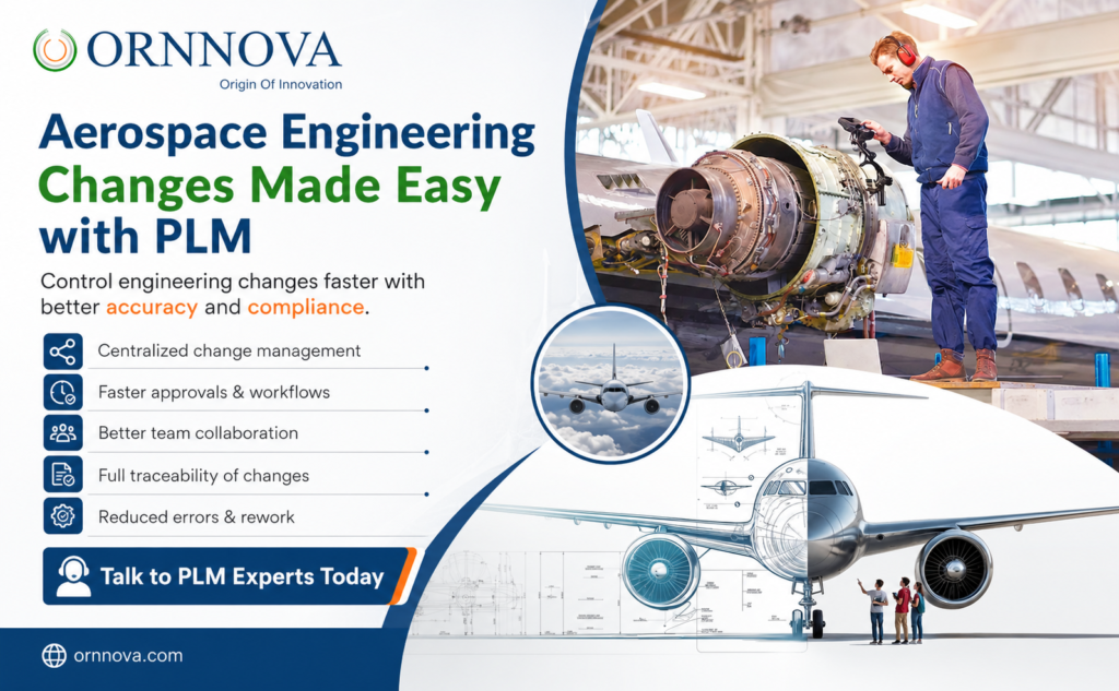 PLM solutions helping aerospace companies manage engineering changes