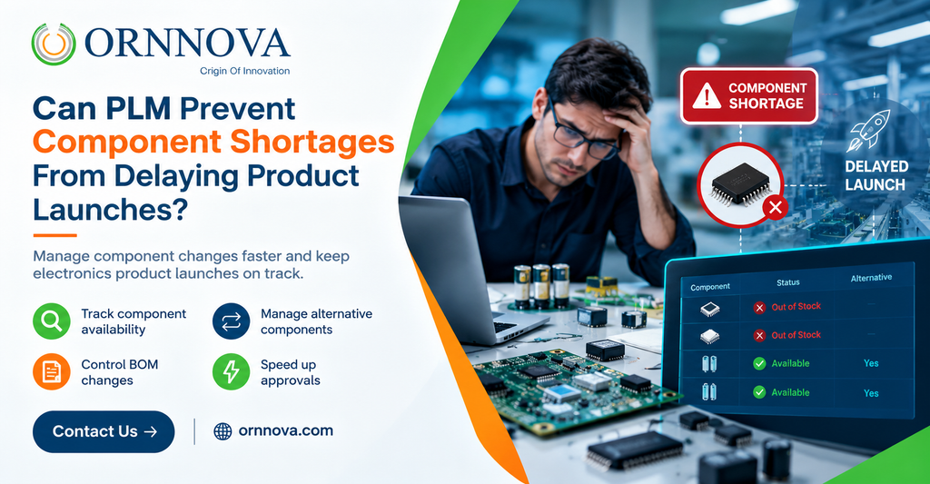 PLM consultant helping electronics manufacturers manage component shortages

